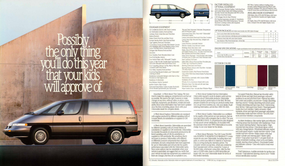 1991 Oldsmobile Silhouette: Addressing Problems and Complaints