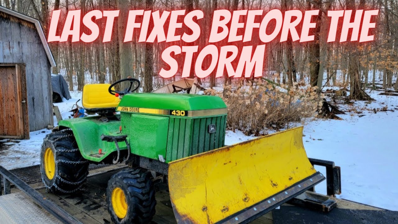 biggest tires put on jd 430 lawn tractor