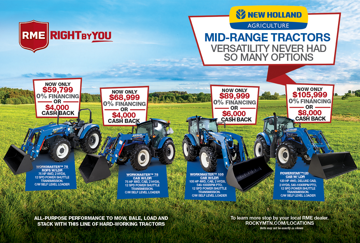 Boost Efficiency with New Holland Tractor Incentives