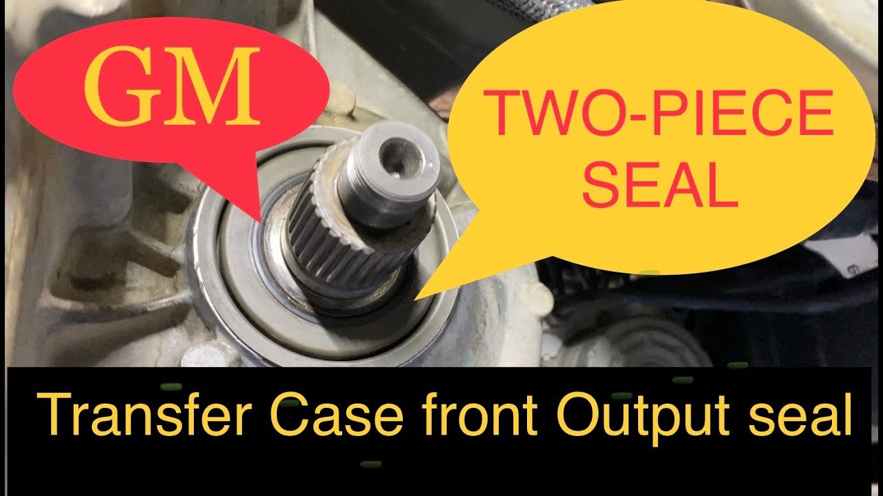 Fixing Chevrolet K2500 Suburban Transfer Case: Replacing Output Shaft Oil Seal