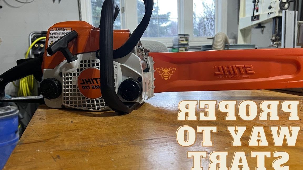 How to Start a Stihl MS 170: Step-by-Step Guide for Beginners