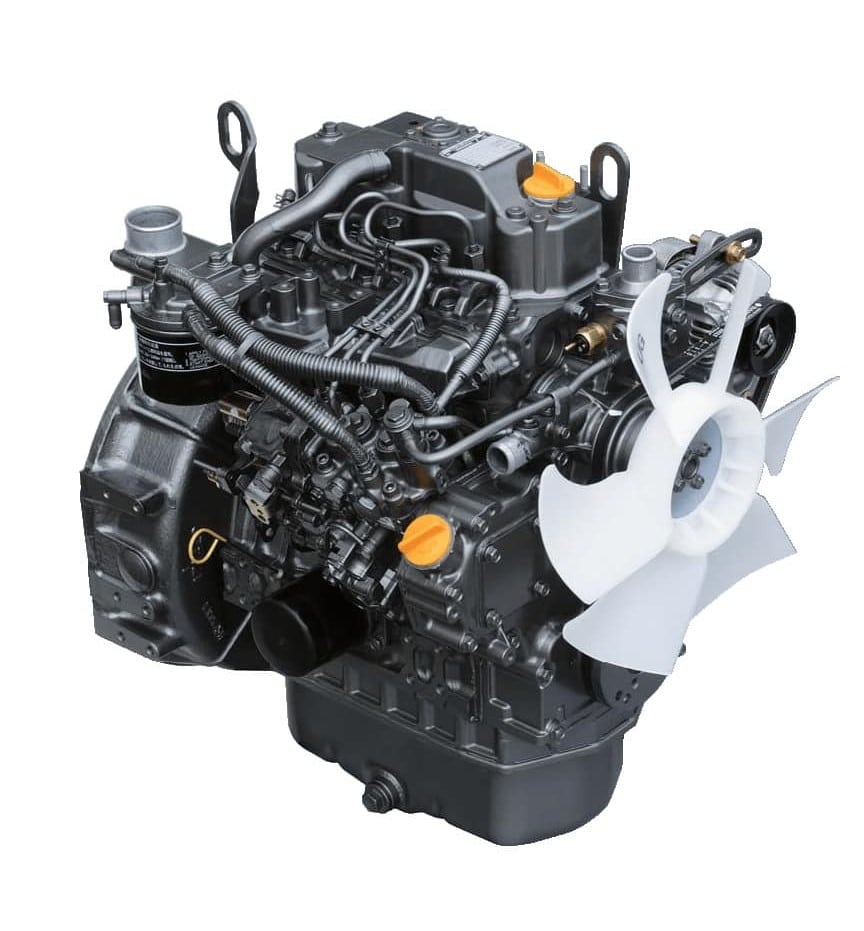 Powerful Performance: Yanmar 3-Cylinder Diesel Engine for John Deere